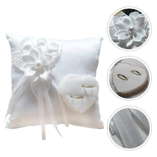 

pillow 1pc wedding ring cushion marrying couple holder