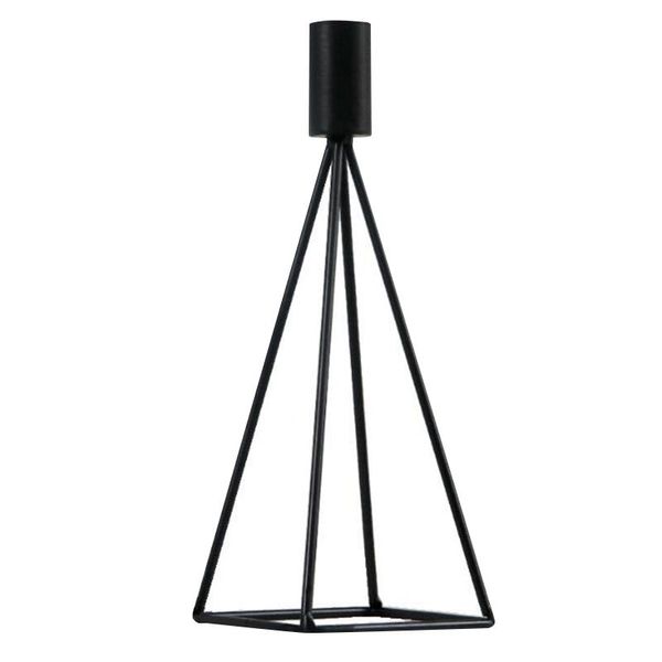 

european candle holder iron candlestick geometric table holders ornament for wedding dinner decoration candelabra