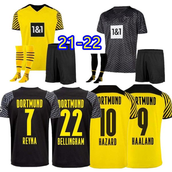 

2021 2022 soccer jerseys 21 22 kids jersey football shirt men uniforms kit, Black