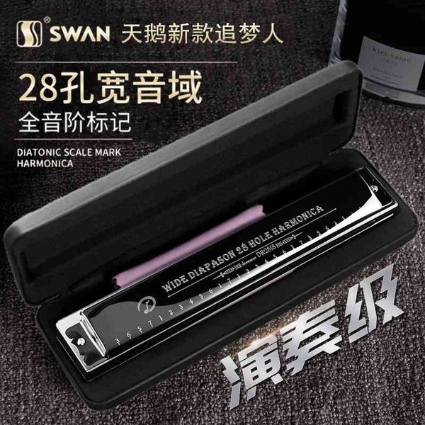 

german original harmonica professional performance advanced 28 hole double stress c key beginners introduction