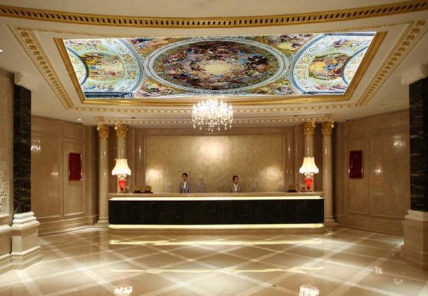 

wallpapers 3d ceiling murals wallpaper heaven angel zenith customized