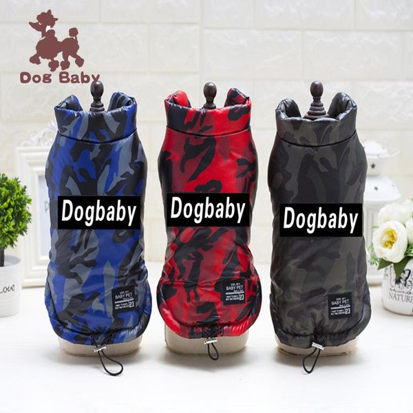 

dog apparel pet clothes autumn and winter wholesale camouflage cotton vest