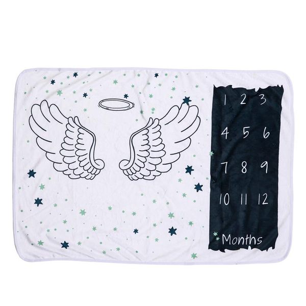 

blankets & swaddling multifunctional soft baby pography props warm blanket born wrap flannel infant stroller accessories