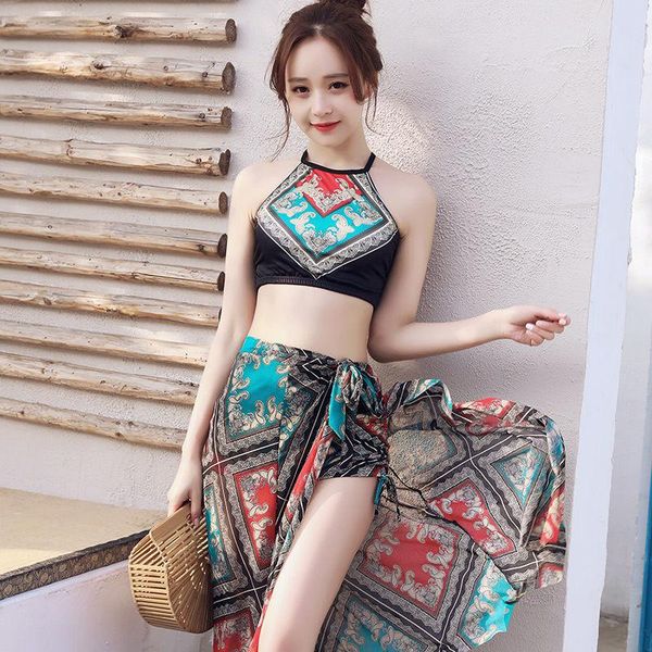 

women's swimwear py1241 bikini 2021 3 piece sets women swimsuit biquini female brazilian set bathing suit, White;black