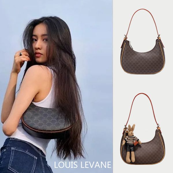 

star-like arc de triomphe 2021 new underarm genuine leather bag