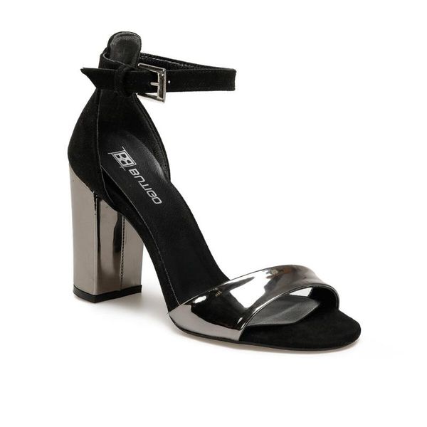 

19s-825 black women sandals butigo