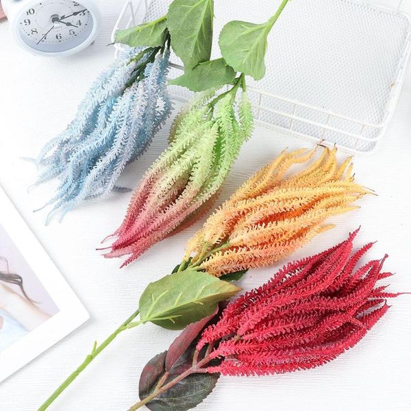 

decorative flowers & wreaths colorful christmas decor boho simulation artificial plants home decoration wedding accessories