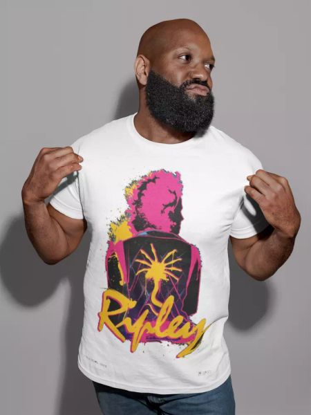 

ripley t-shirt aliens movie 70s 80s 90s cult movie film retro classic tee gift, White;black