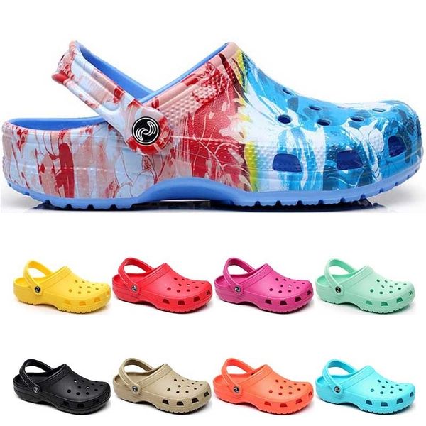 

290 hotsale fashion Sandals Slip On Casual Beach Waterproof Shoes men Classic Nursing Clogs Hospital Women Slippers Work Medical, 8 36-41