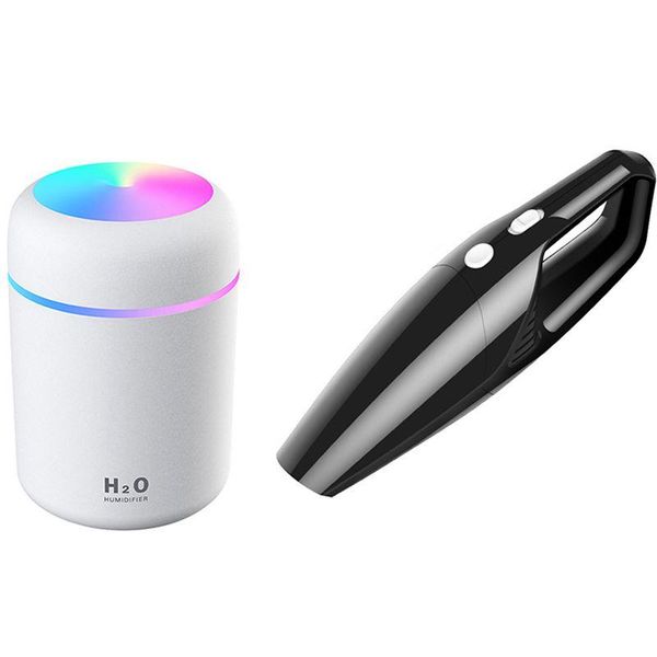 

humidifiers powerful cyclone suction portable rechargeable vacuum cleaner easy using with 300ml usb air humidifer aroma