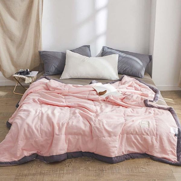 

comforters & sets 40 size summer solid comforter throw blanket foot coverlet air-conditioned room quilt office car nap body cover