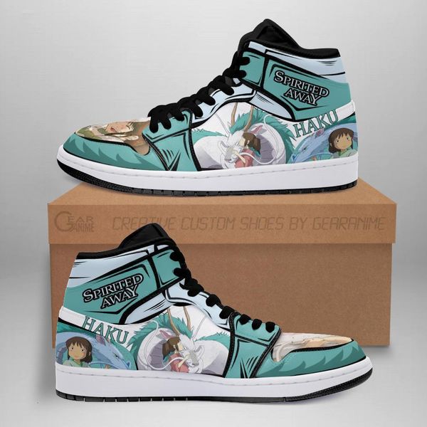 

haku chihiro sneakers spirited away fan gift idea