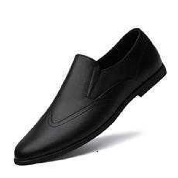 

tangzuo 9601 small leather shoes, 37-46, Black