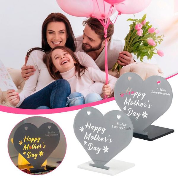 

candle holders mother's day heart-shaped candlestick gift acrylic decorative table set love stand deskdecoration special 2021