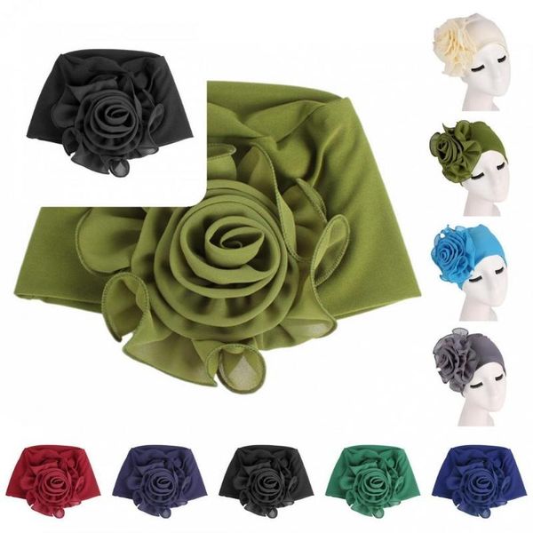 

berets scarf hat casual headgear all match stretchy no brim turban for washing face women cap, Blue;gray