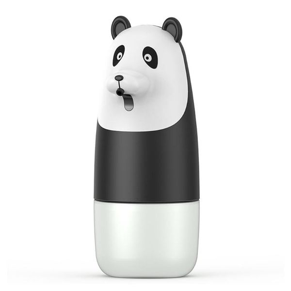 

(1) panda type rechargeable automatic foam soap dispenser (storage) liquid