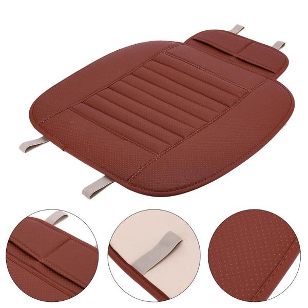 

car seat cushion non-rollding up chair cover breathable bamboo charcoal full surround protect mat pad auto accessories covers