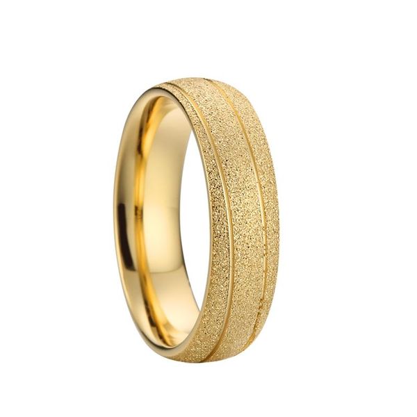 

wedding rings promise titanium stainless steel men emery gold plated wholesale lots bulk, Slivery;golden