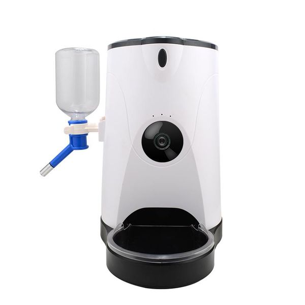 

dog bowls & feeders pet automatic feeder smart water dispenser with hd camera and video remote surveillance for dogs cats