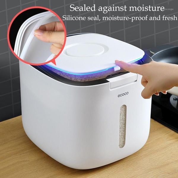 

kitchen collection nano bucket insect-proof moisture-proof sealed rice cylinder grain dog household storage box