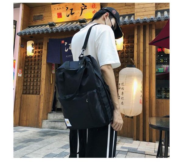 

large-capacity casual simple backpack multifunctional