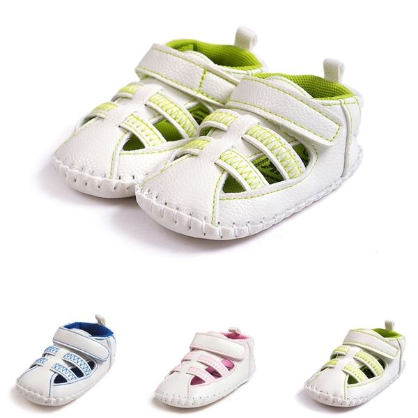 

spring and summer baby sandals walking shoes 8700, Black;red