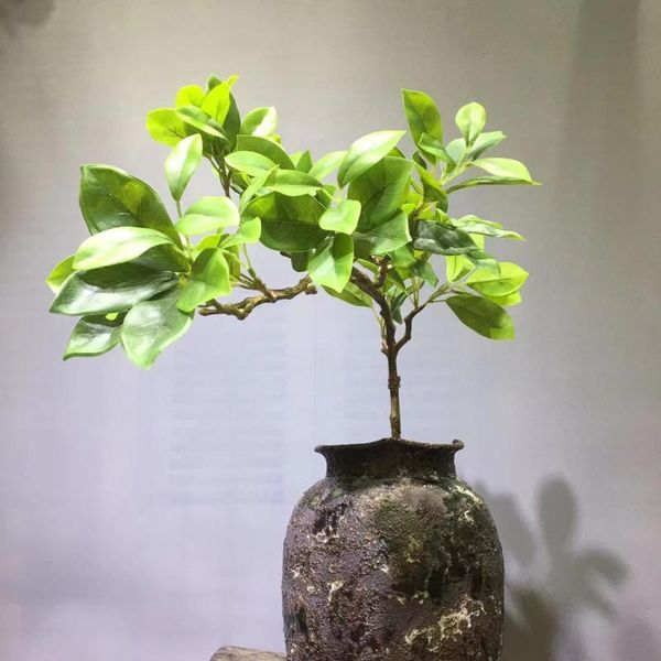 

decorative flowers & wreaths 100cm artificial plant flower home decor bonsai tree pot fake potted ornament for room garden decoration