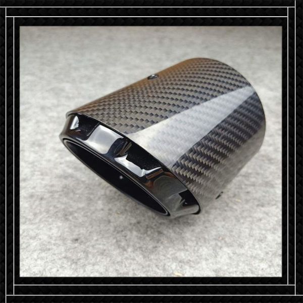

motorcycle exhaust system 1 piece glossy carbon fiber pipe for cx-5 cx-4 cx-3 axela atenza stainless steel muffler tip tailpipe