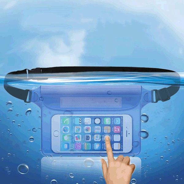 

pool & accessories outdoor waterproof swimming bag ski rafting diving shoulder pocket underwater mobile phone beach sports protective cover