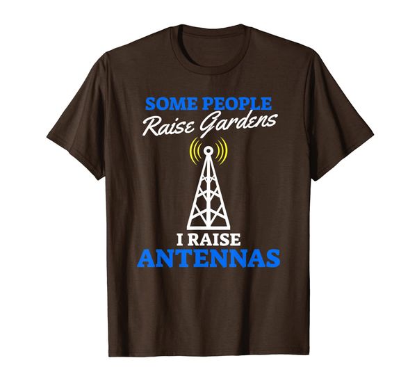 

Ham Radio I Raise Antennas not Gardens Funny T-Shirt, Mainly pictures