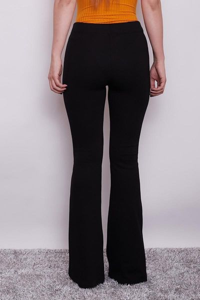 

women's leggings women flared steel trousers egn202103, Black