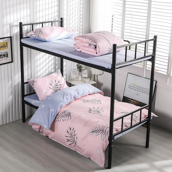 

bedding sets cotton three-piece set twill bunk single bed sheet and quilt cover
