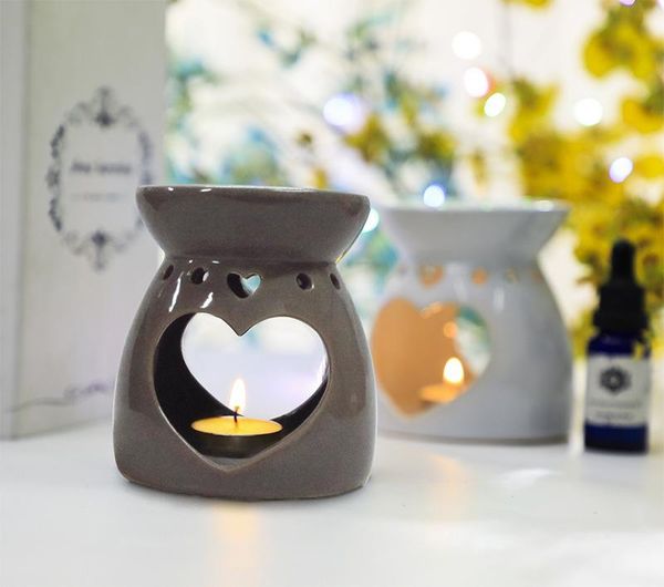 

ceramic tealight holder wax candle tart burner warmer diffuser aroma warmers porcelain decoration fragrance lamps