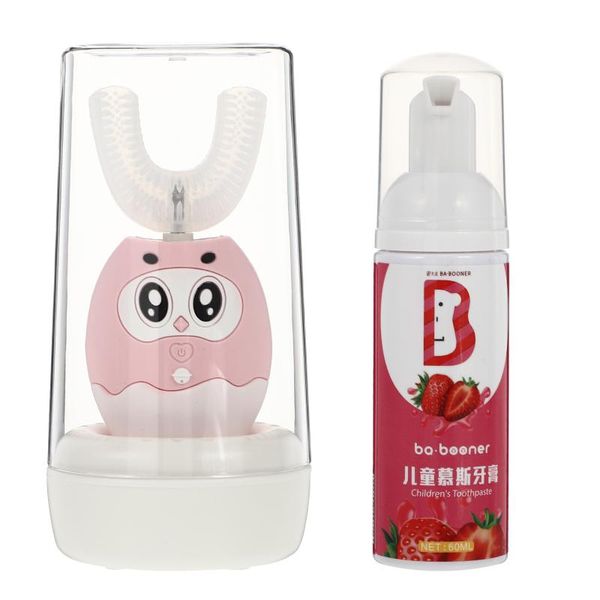 

smart electric toothbrush 1 pc kids teeth cleaning brush children u-shaped