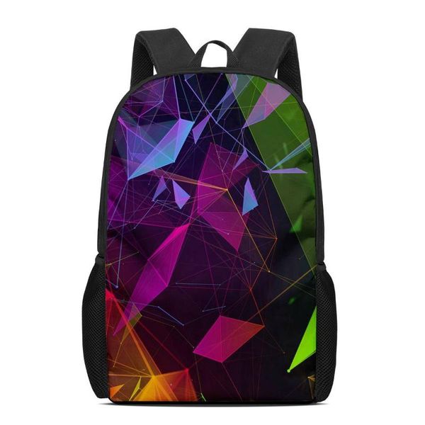 

backpack creative individual geometric figure daily leisure outdoor in which college students put lapbags