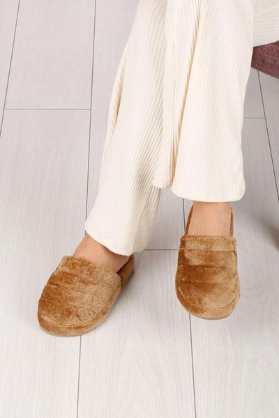 

slippers women home slipper indoor camel, Black