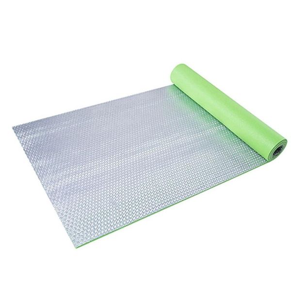 

aluminum membrane picnic mat single person mattress thicker waterproof moisture proof mats outdoor camping foil pad /30 pads