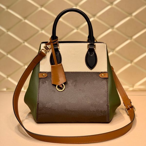 

fold tote women fashion bag leather handbag lady crossbody bags purse with box