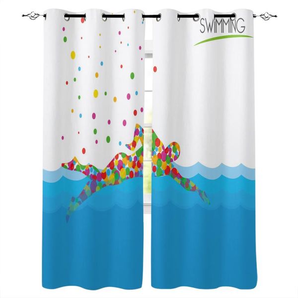 

modern curtains for living room swimming pool colorful bedroom kitchen curtain home decoration window drapes &