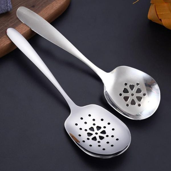

spoons public spoon soup restaurant filter smooth edge heat-resistant stainless steel wear-resistant buffet