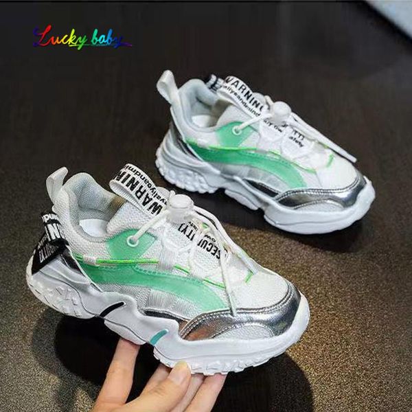 

athletic & outdoor 2021 children shoes for girls sport light mesh sneakers kids boys tenis cute female running footwear, Black