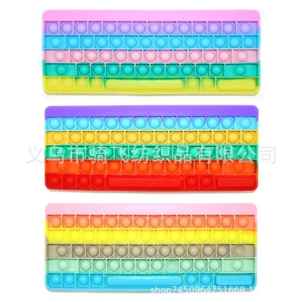 

mouse killing pioneer keyboard selling new decompression toys finger press bubble music silicone puzzle