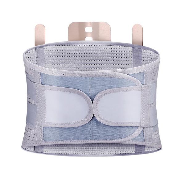 

waist support lumbar belt strain pain relief corset for back spine decompression brace wholesale trainer belts women, Black;gray