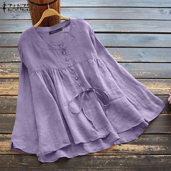 

blouses vintage solid women's spring blouse 2021 casual long sleeve shirts down blusas female button chemise, White