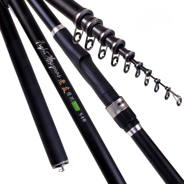 

boat fishing rods 2021 portable 2.4m 3.6m 4.5m 5.4m 6.3m 7.2m carp rod sea spinning carbon fiber ultralight hard