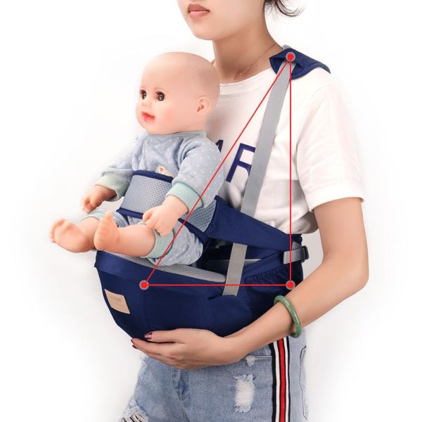

carriers, slings & backpacks baby carrier hipseat 2-36 months sling breathable waist stool walkers hold belt kangaroo kids infant hip seat