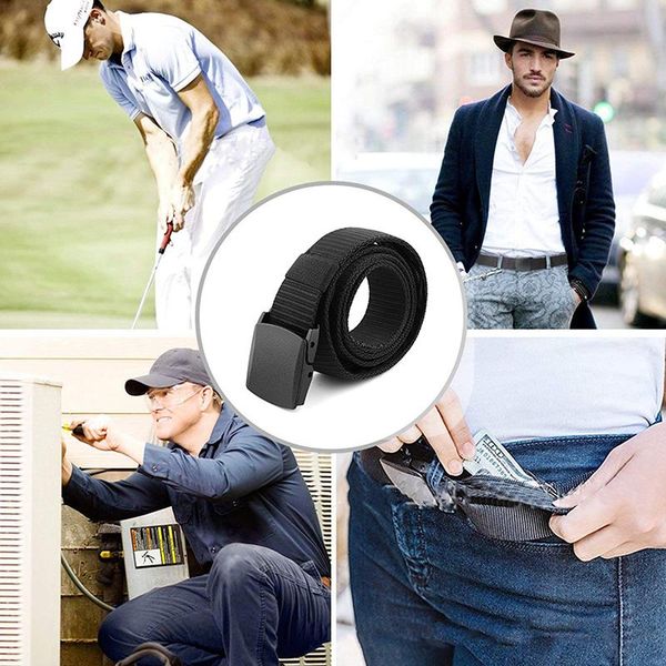 

belts travel cash anti theft belt waist bag women portable hidden money strap, Black;brown