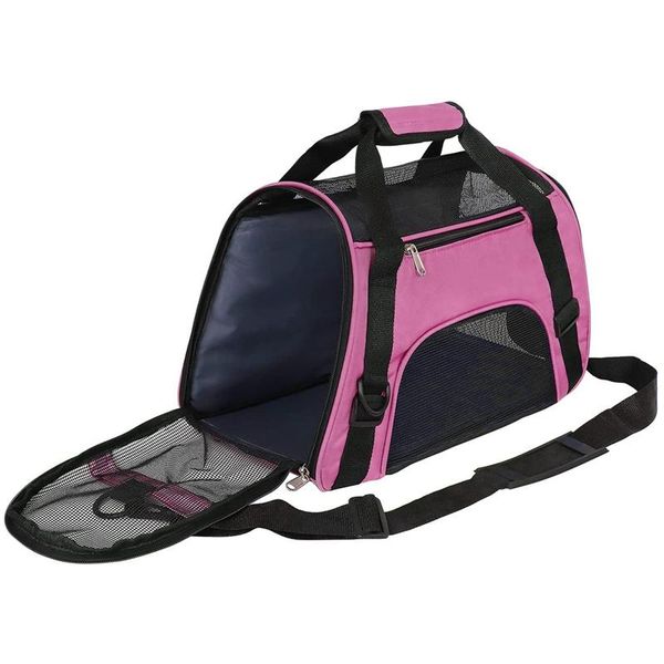 

dog car seat covers cat carrier soft-sided pet bag,pet travel for cats,dogs puppy comfort portable foldable bag