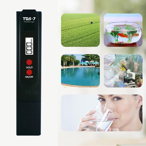

meters digital handheld tds water tester test pen quality analysis meter purity check 0-9999 ppm measurement