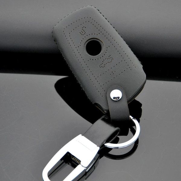 

keychains car key case is suitable for leather x3x4x5x6x71 series 3 7 5 4 525ligt320 shel, Silver
